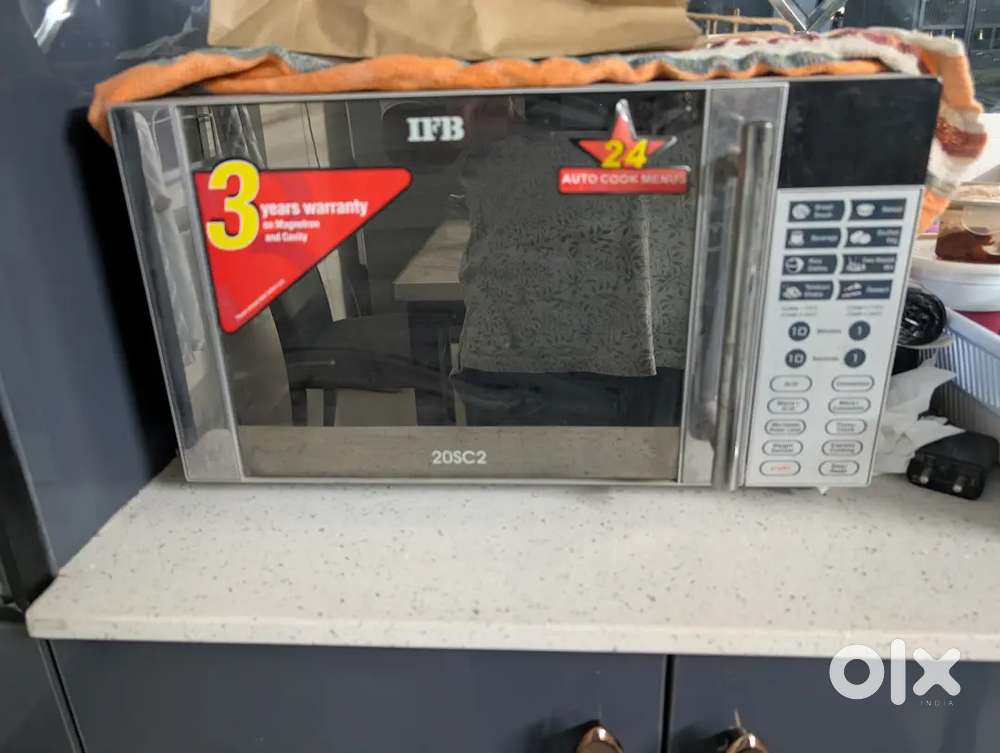 IFB 20 L Convection Microwave Oven 20SC2, Metallic Silver