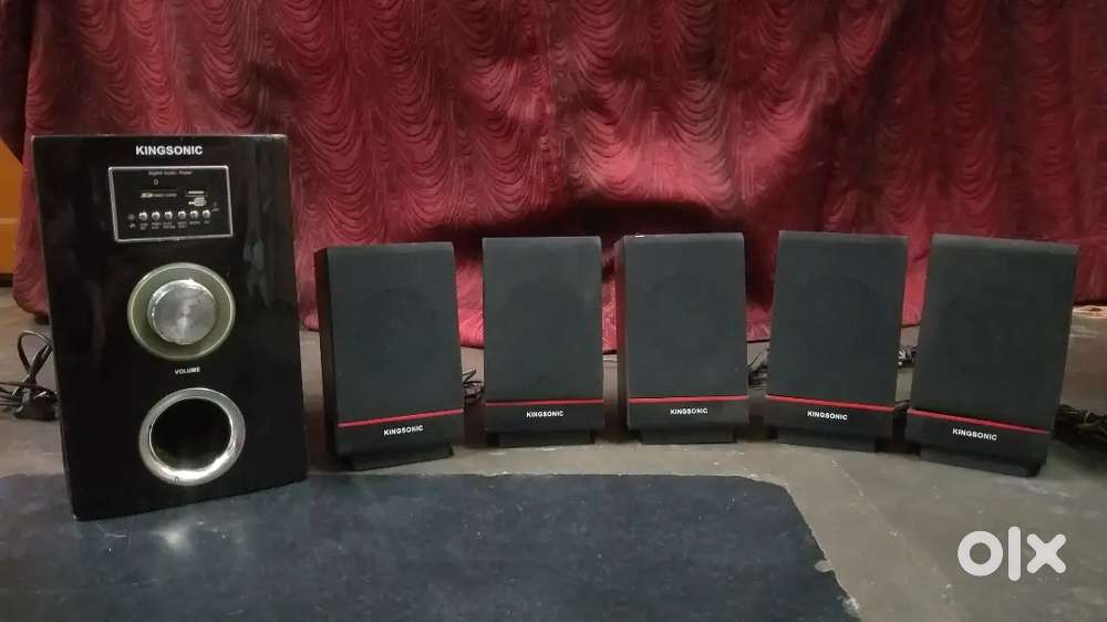 KINGSONIC 5.1 SPEAKERS DIGITAL AUDIO PLAYER