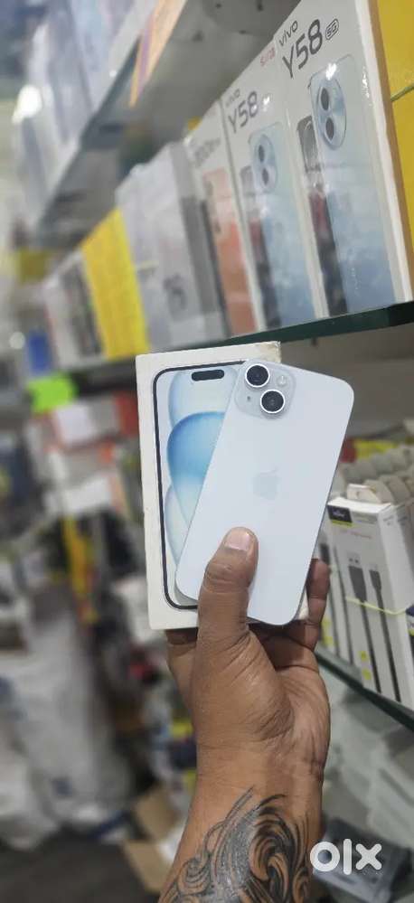 NBS MOBILE IPHONE 15 128GB 86%BH FULL KIT AVAILABLE BEST PRICE