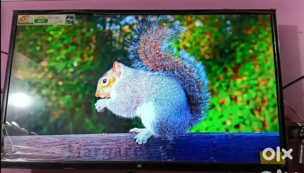 MI LED 32 inch full Android voice command remote