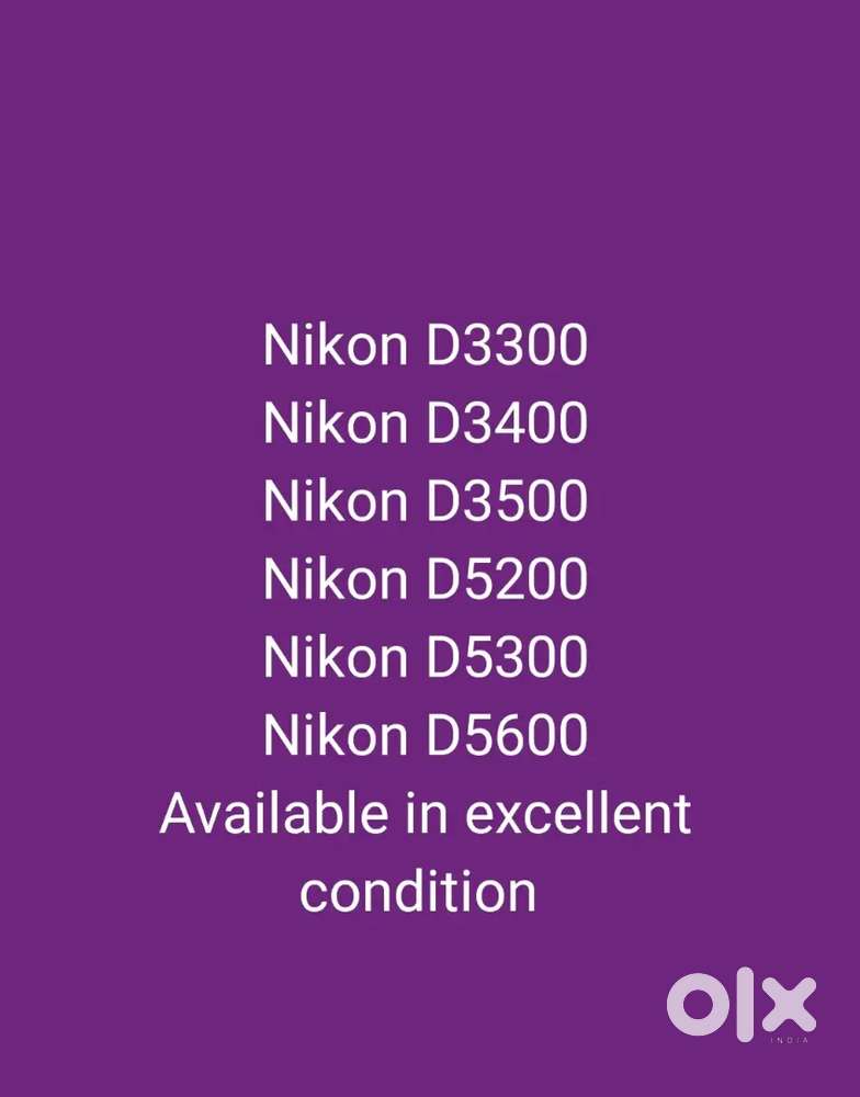 Nikon DSLR very good condition