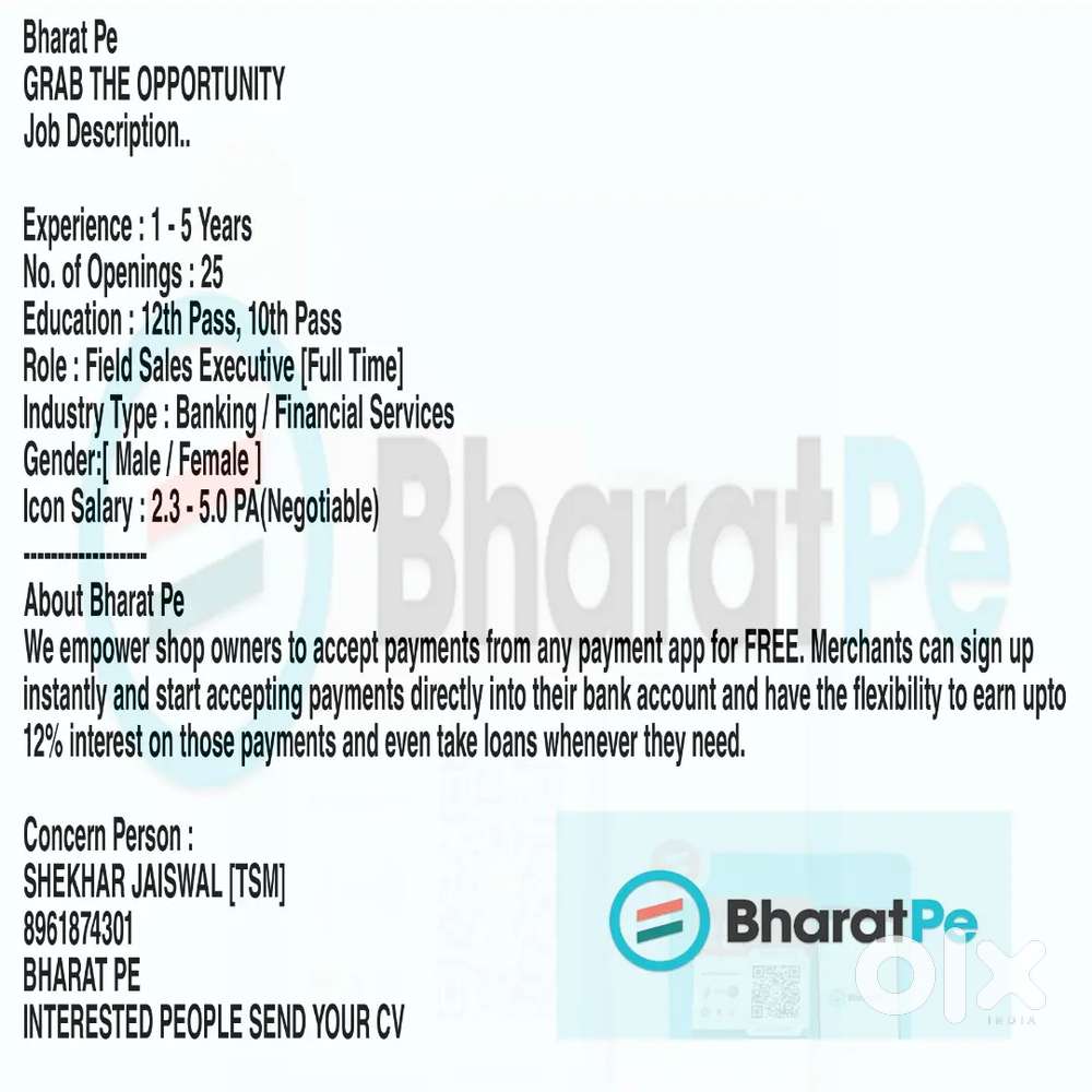 Bharat Pe Pvt LTD