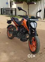 KTM Duke 200 BS6 dual ABS 2024 model single owner 11,000 km running