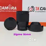 Sigma 16mm f/1.4 DC DN Contemporary Lens Large Aperture Wide-Angle .