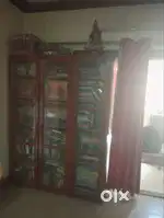 Bookshelf with two doors