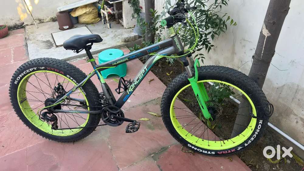 Fat Tyre Gear Cycle