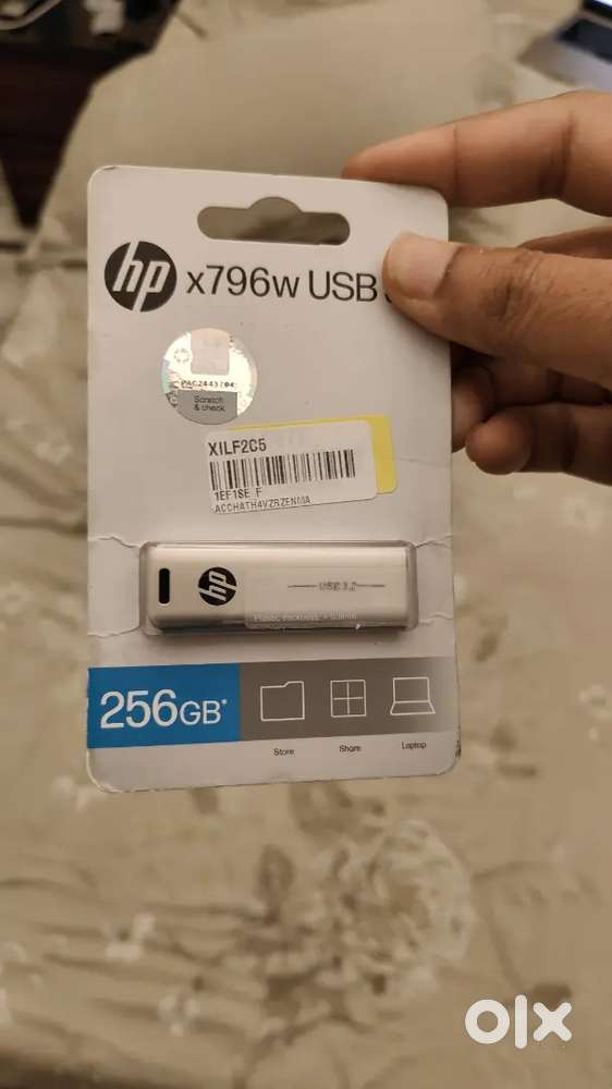 Sealed HP 256GB USB 3.2 FLASH Drive