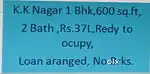Resale flat sale @ K.K.Nagar