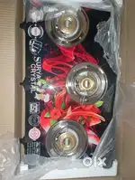 Surya crystal 3 Burner gas stove Automatic