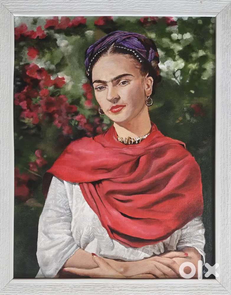 Frida framed Original painting