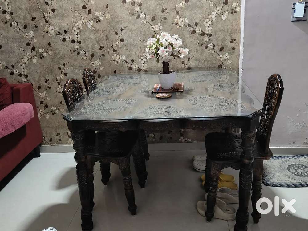 Antique Dining Table 4 seater