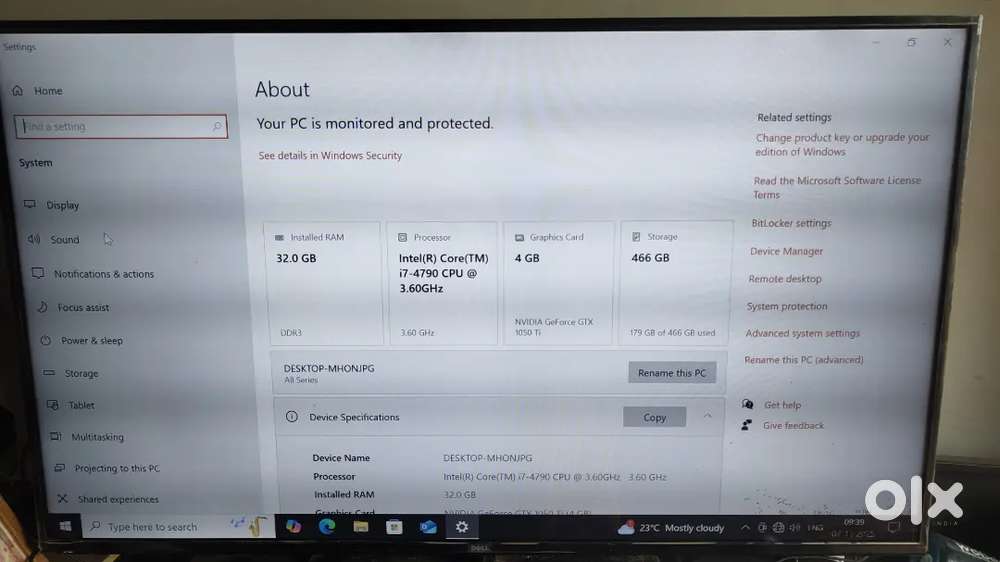 Gaming desktop pc for sale