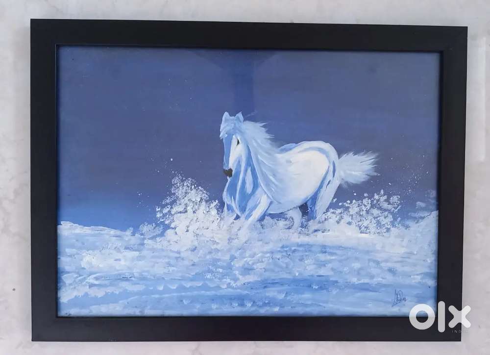 Hand painting  art