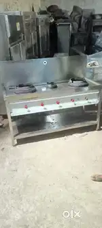 3 burner Chinese bhatti