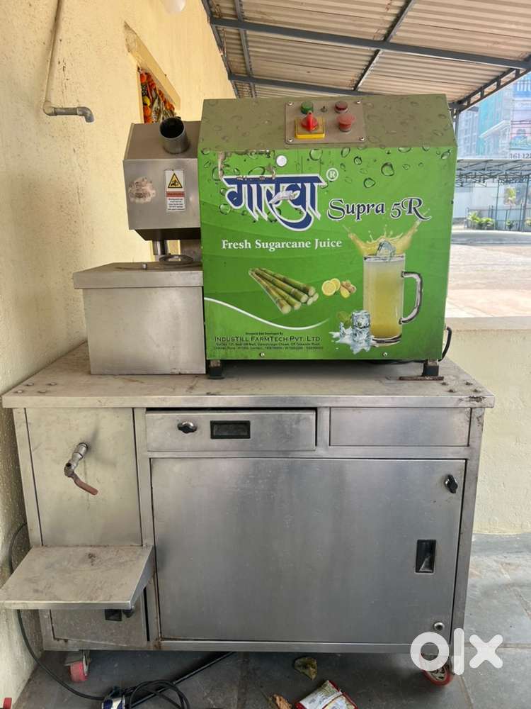 Garva sugarcane juice mashin
