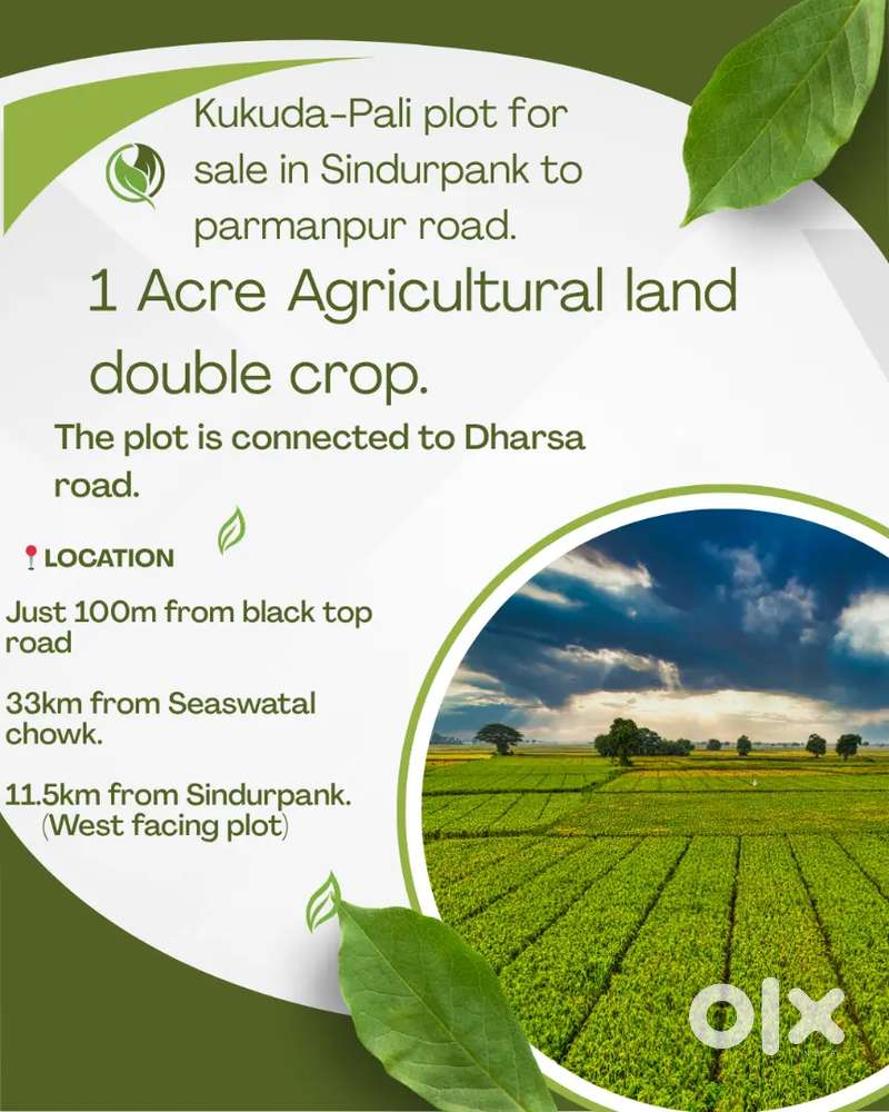 1 Acre plot for sale in KukudaPali Sambalpur