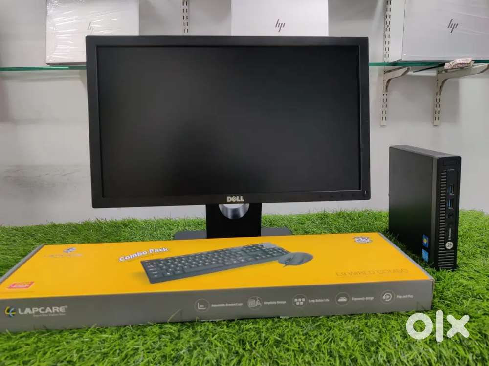 HP ELITEDESK 800 G1 CORE I3 4TH GEN 8GB RAM 256GB SSD 19INCHES SCREEN