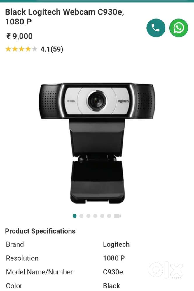 Logitech C930-E Full HD Webcam camera Us