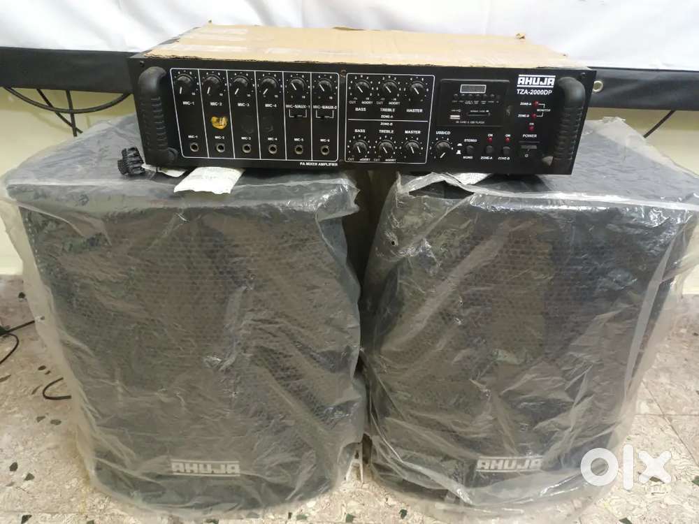 Ahuja amplifier with speakar