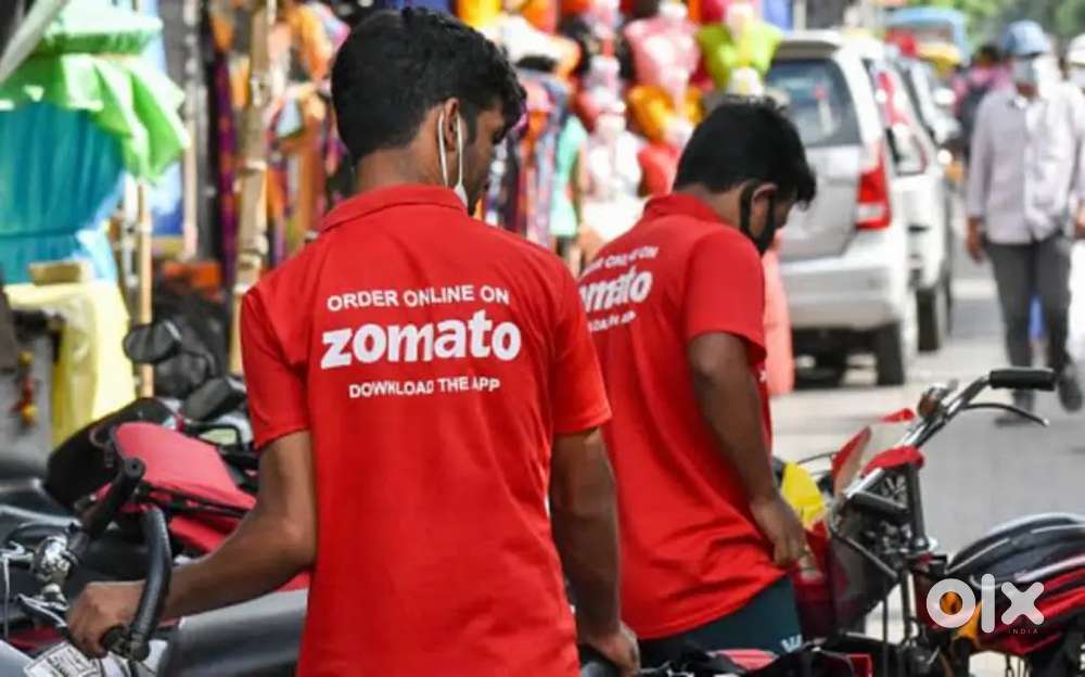 Zomato food DELIVERY partner jobs