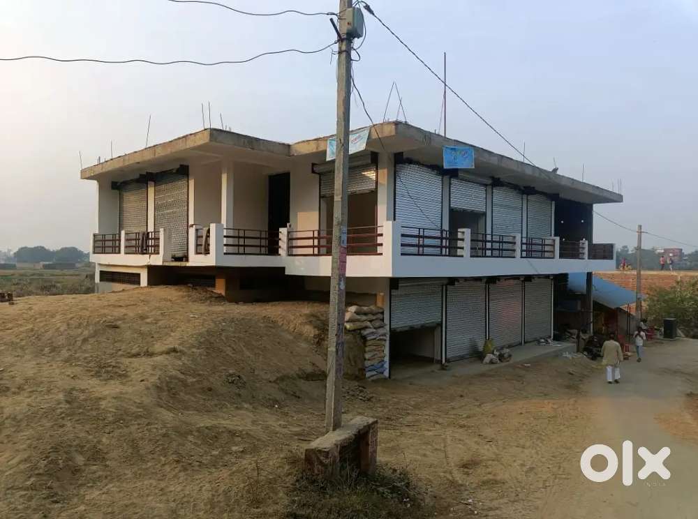 10 shops available on rent with 2 floor godown