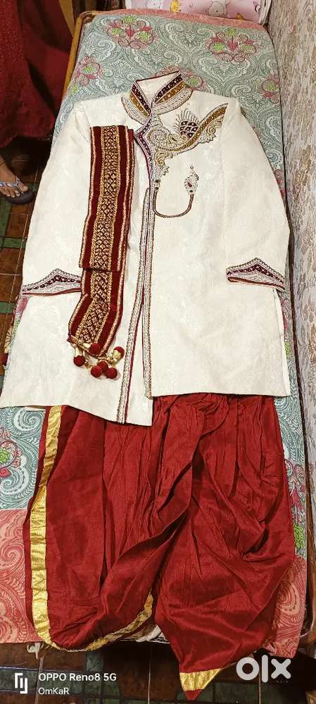 Shervani for use functions and with mojdi