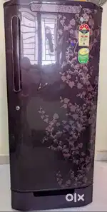 LG FRIDGE CHERRY RED