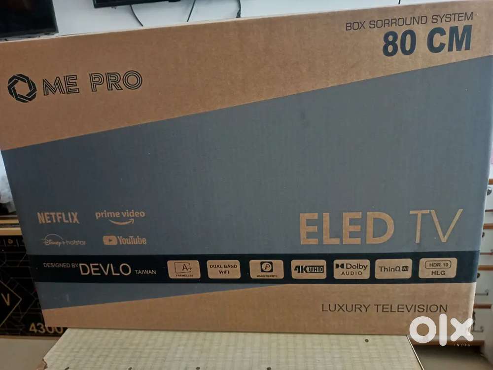 32 inch smart led tv only 7k one year warranty