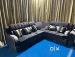 S type handle l shape sofa set in STARF FURNITURE