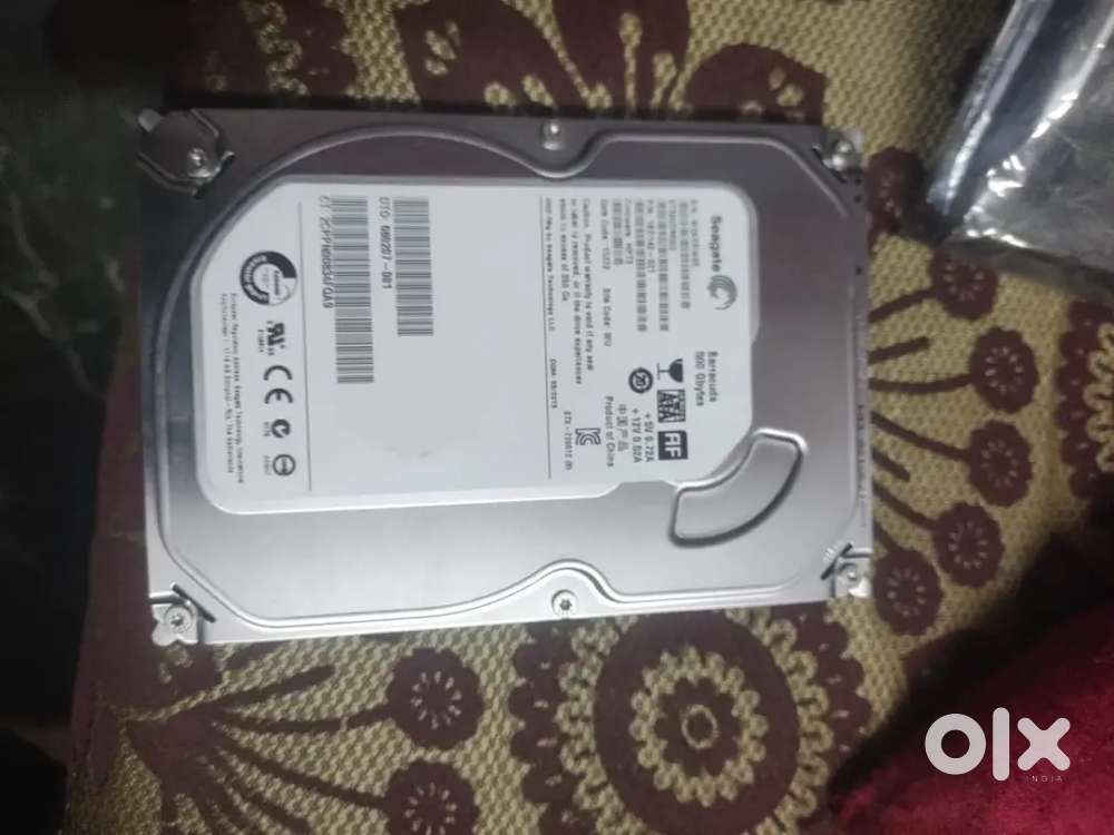 Seagate 500GB hardisk brand new under warranty