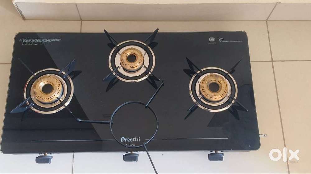 Brand New Preethi 3 Burner Gas Stove for Sale