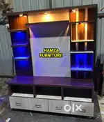 HAMZA FURNITURE NEW DESIGNER STYLISH LUXURY LOOK particle wood Tv unit