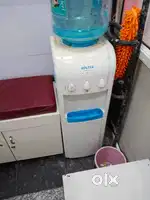 Water dispenser with mini fridge