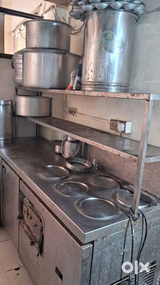 Tea fridge Steel counter