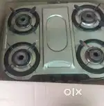 Gas stove four burner