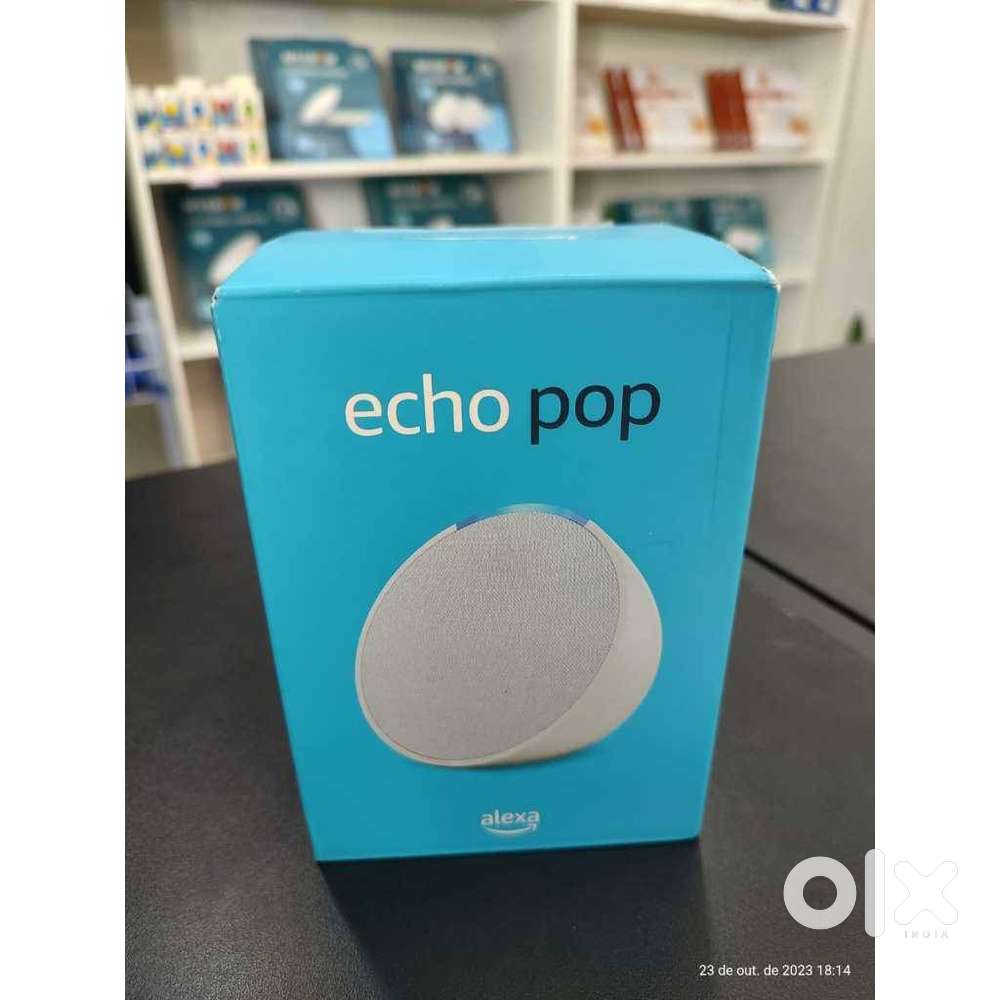Amazon Echo Pop Smart speaker with Alexa and Bluetooth Loud sound