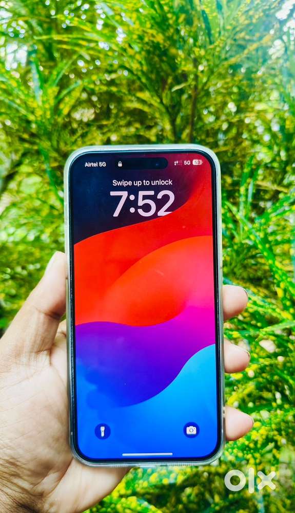 Iphone15plus 128gb blue ₹58000