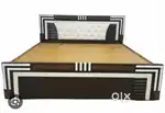 Thursday sale buy new double bed with box -6500/-