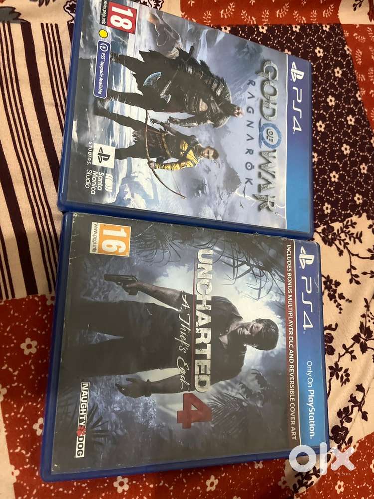 GOD OF WAR RAGNAROK AND UNCHARTED 4