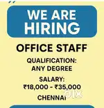 Job wanted male and female candidates!!