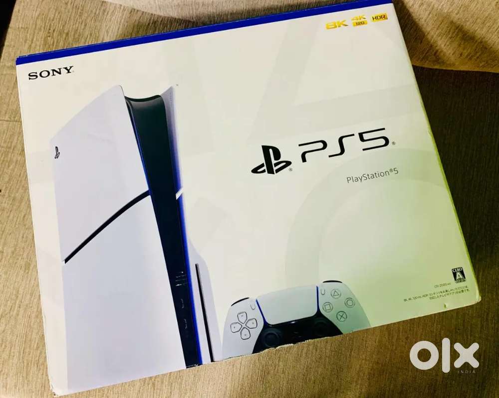 Sealed PS5 console with games