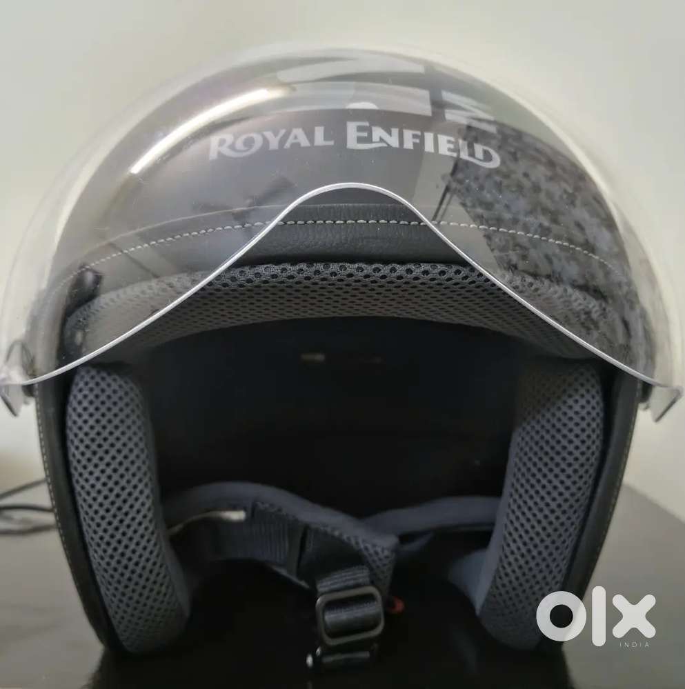 Royal Enfield Jet MLG Helmet Matt Black with Visor