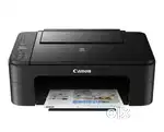 Canon PIXMA E3370 All-in-One Wireless Ink Efficient Color Printer (Bla