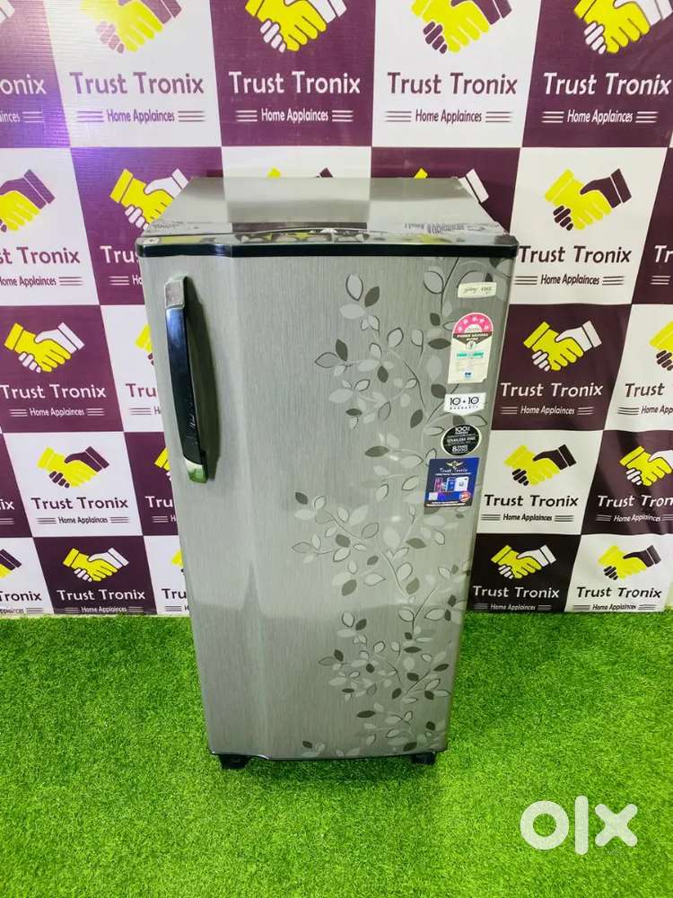 Godrej flower model single door 195 litres with installation nd demo