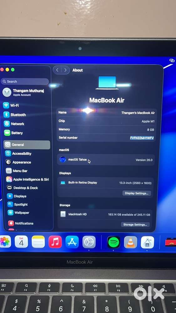 MacBook air M1
