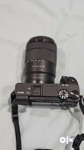 Sony a6400 with 18-135 sony lens