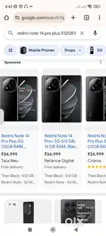 ₹ 3000/- Off & Redmi Buds 6 FREE with Redmi Note 14 Pro Plus 512/12GB