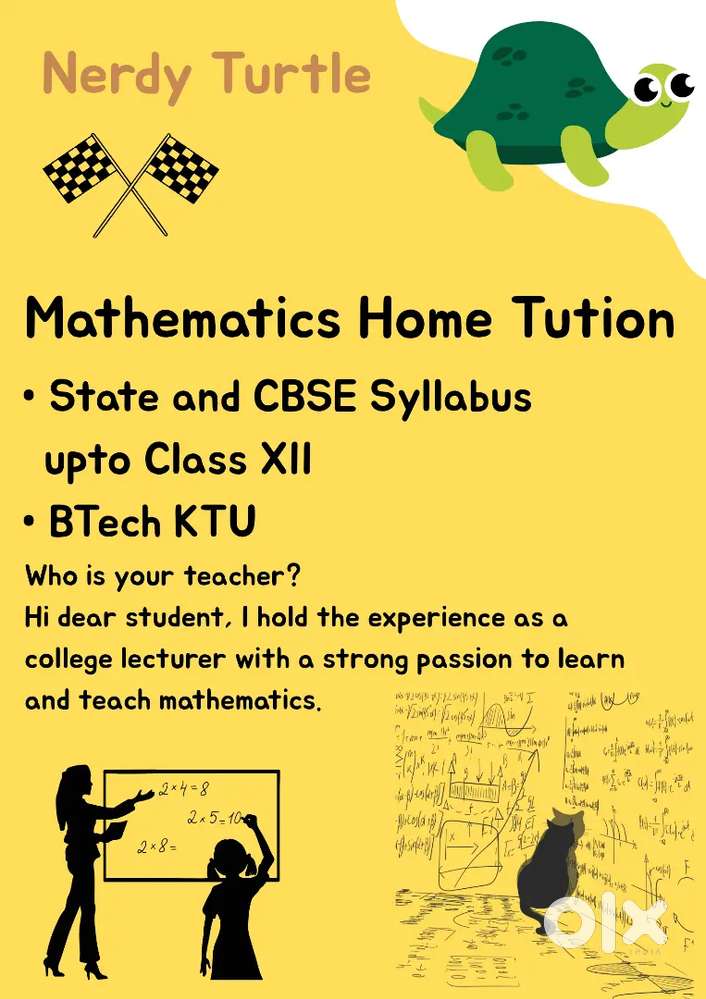 Mathematics Home Tution for school and BTech Students