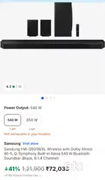 SAMSUNG HW-Q930B/XL Bluetooth Soundbar