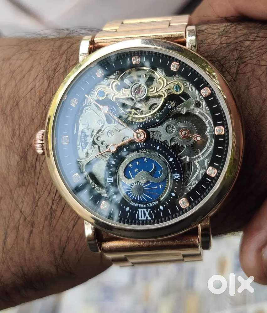 Duale time brand quality watch